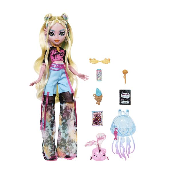 Monster High Lagoona Blue con accesorios