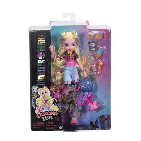 Monster High Lagoona Blue con accesorios