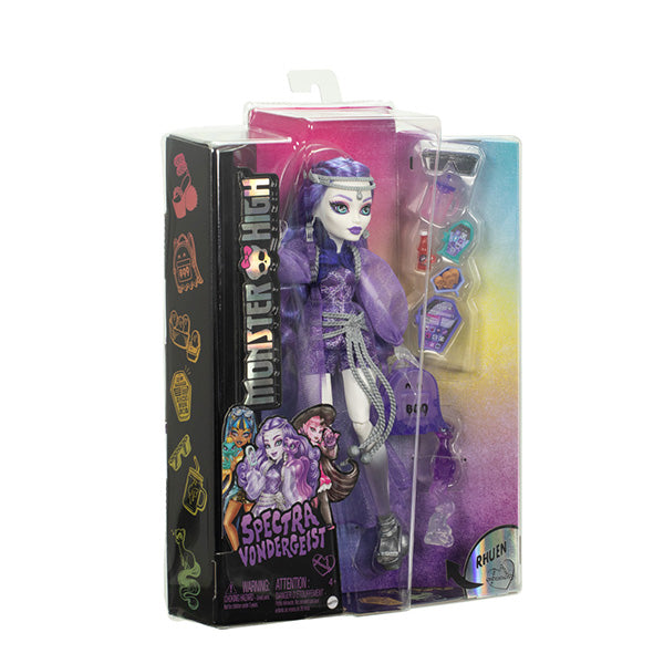 Monster High Spectra Vondergeist con figura y accesorios