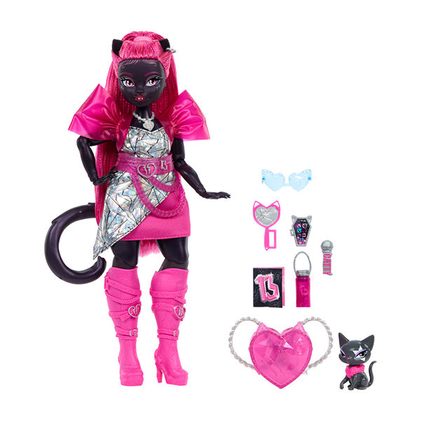 Monster High Catty Noir y accesorios