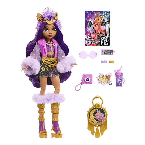 Monster High Clawdeen Wolf fiesta monstruosa