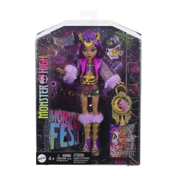 Monster High Clawdeen Wolf fiesta monstruosa