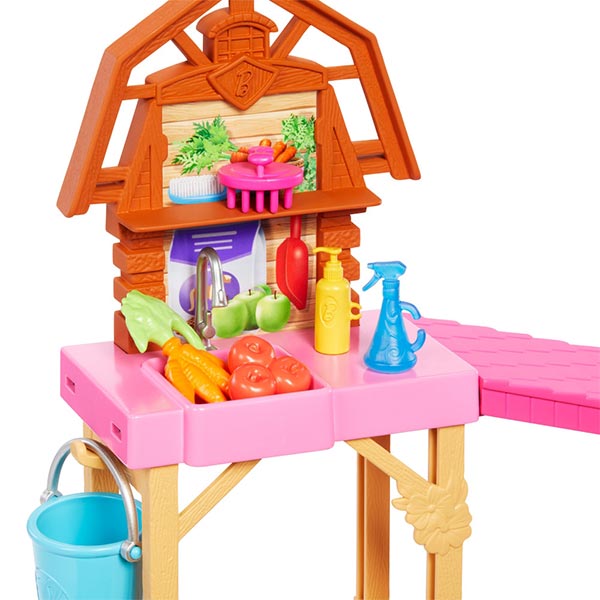 Barbie Set de juego cuidado de caballo
