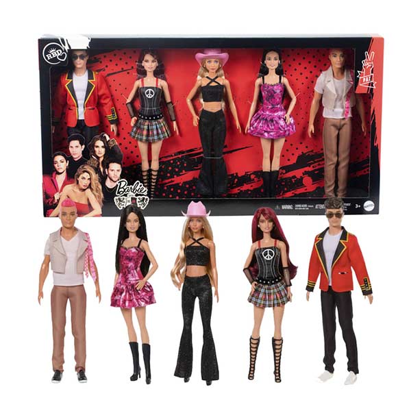 Barbie Muñecos RBD 5pack