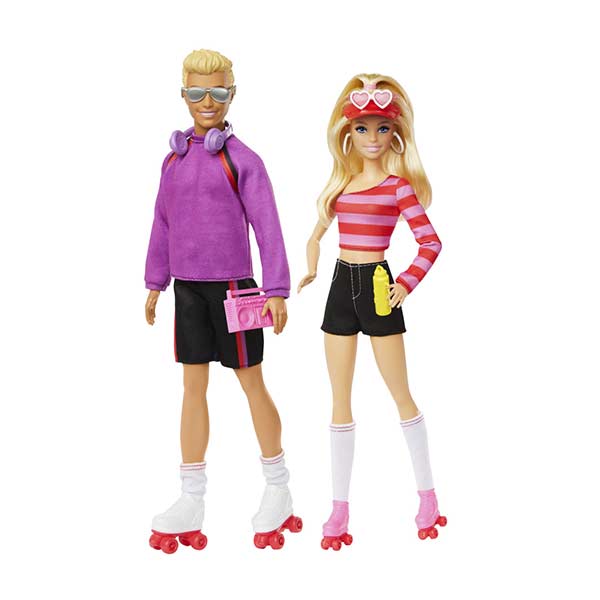 Barbie y Ken en patines 65 Aniversario