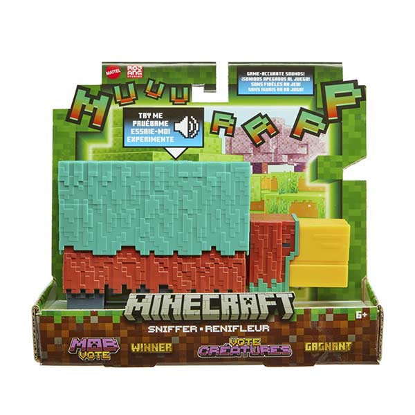 Minecraft Figura 3.25" con sonido sniffer