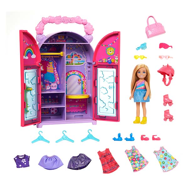 Barbie Set de juego clóset de Chelsea