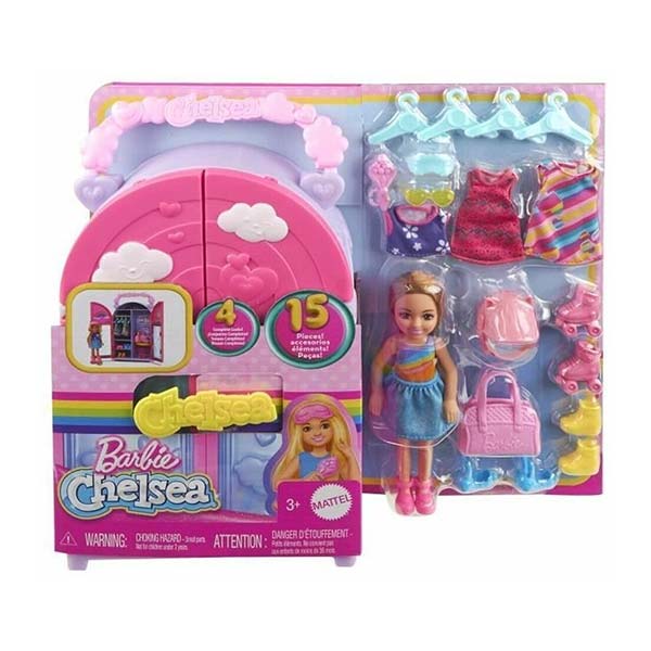 Barbie Set de juego clóset de Chelsea