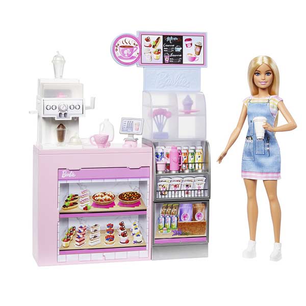 Barbie Set diversión en la cafetería