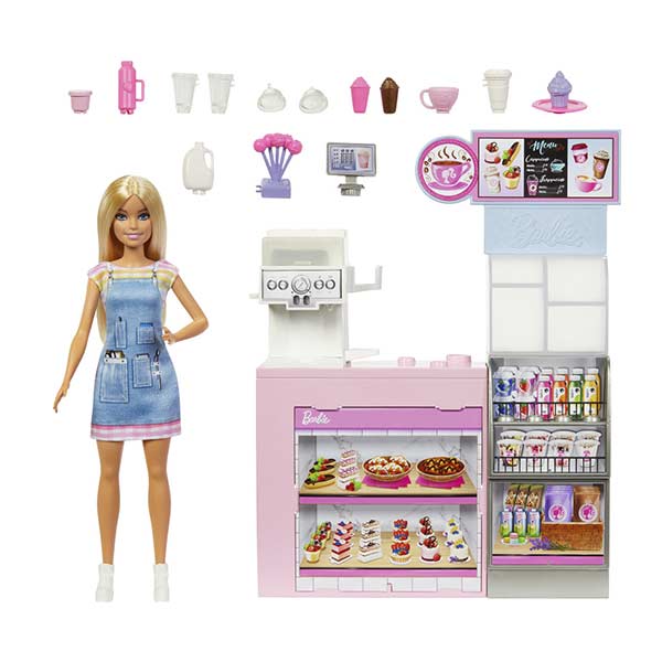 Barbie Set diversión en la cafetería