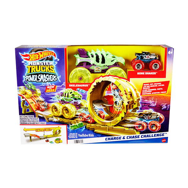 Hot Wheels Pista monster truck desafío de carga