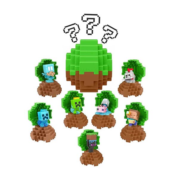 Minecraft figura mini huevo sorpresa 1 pieza
