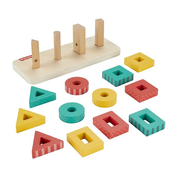 Fisher-Price clasificador de formas de madera