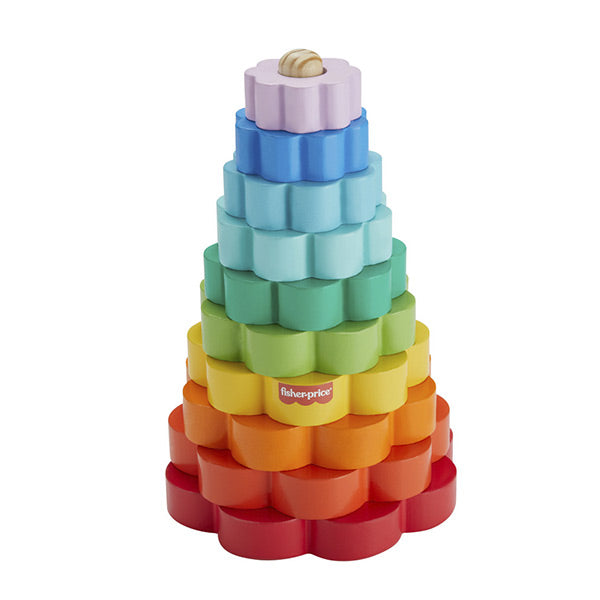 Fisher-Price anillos apilables de madera