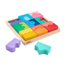Fisher-Price Rompecabezas geométrico didáctico de madera