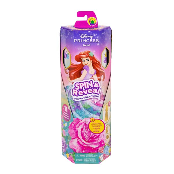 Disney Princesa Ariel Spin and Reveal flores
