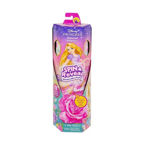 Disney Princesa Rapunzel Spin and Reveal flores