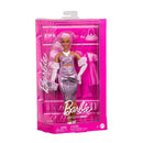 Barbie Fashionista deluxe cabello rosa y vestido