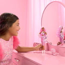 Barbie Fashionista deluxe cabello rosa y vestido