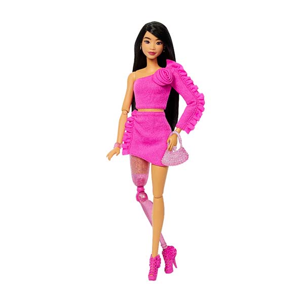 Barbie fashionista deluxe pierna prostética