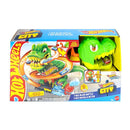 Hot Wheels City pista T-Rex vs Estación de bomberos