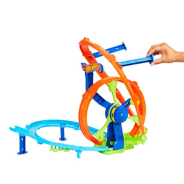 Hot Wheels Action pista de desafío turbina de acción