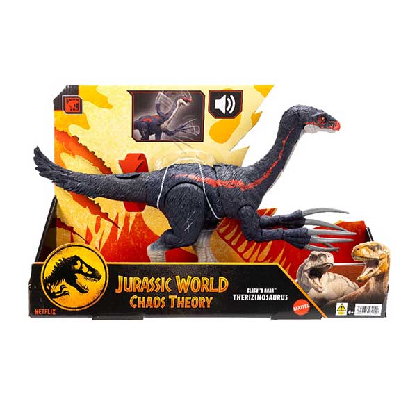 Jurassic World dinosaurio Therizinosaurus