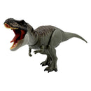 Jurassic World dinosaurio Rebirth T-Rex mordida destructora