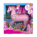 Barbie Fantasía set de juego unicornio con luz y sonido