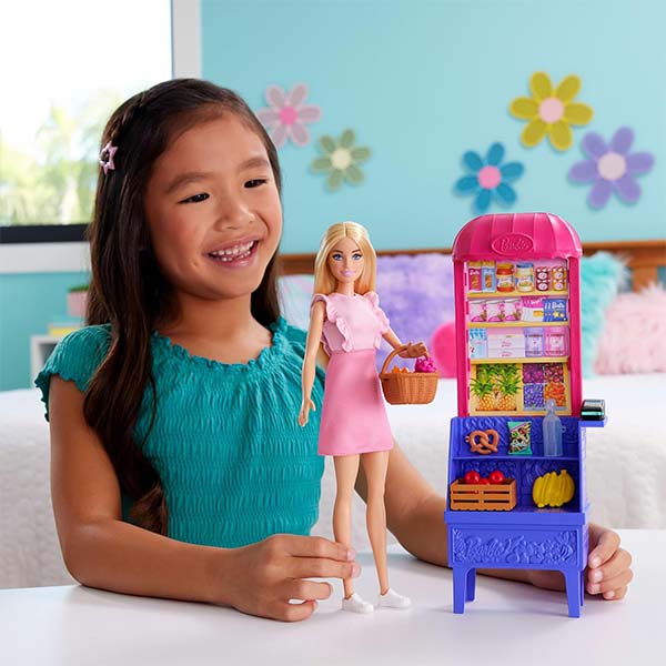 Barbie Malibú set de supermercado