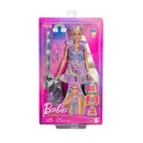 Barbie set de juego peinados divertidos cabello rubio