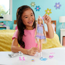 Barbie set de juego peinados divertidos cabello rubio