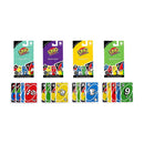 UNO juego de cartas paquetes complementarios surt