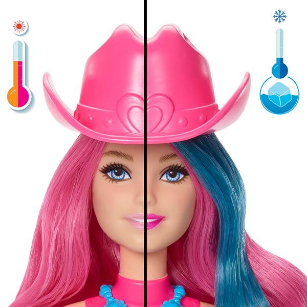 Barbie Color Reveal moda disco sorpresa