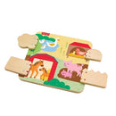 Fisher-Price tablero animalitos de madera