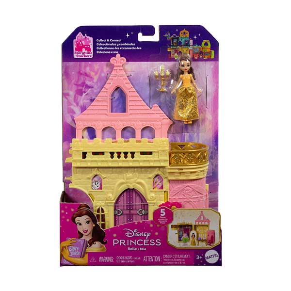 Disney Princesa castillo de Bella apilable