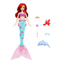 Set de juego Ariel con delfín y Sebastián Disney Princesa