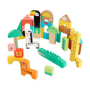 Fisher-Price bloques de la jungla de madera