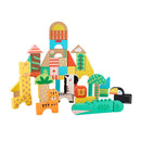 Fisher-Price bloques de la jungla de madera