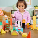 Fisher-Price bloques de la jungla de madera