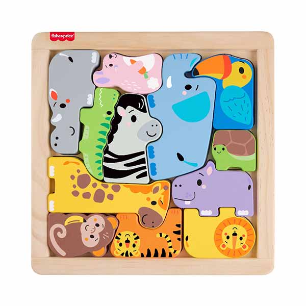 Fisher-Price rompecabezas zoológico de madera