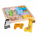 Fisher-Price rompecabezas zoológico de madera