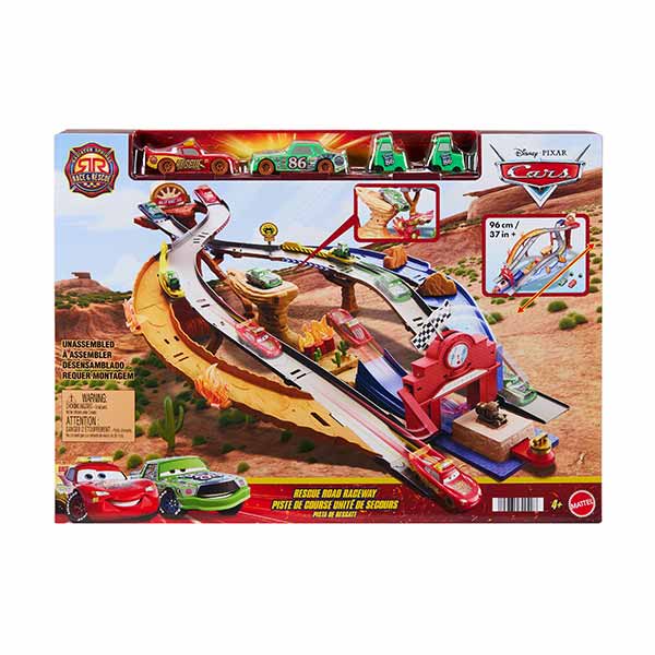 Pista carrera al rescate Cars
