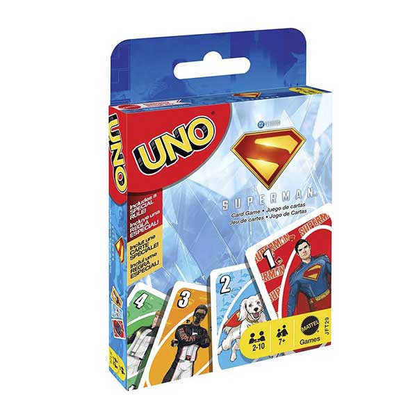 UNO juego de cartas Superman