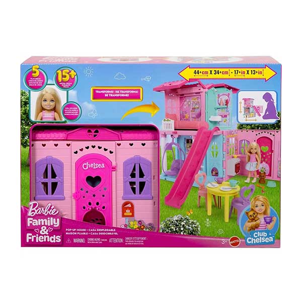 Barbie Casa transformable de Chelsea