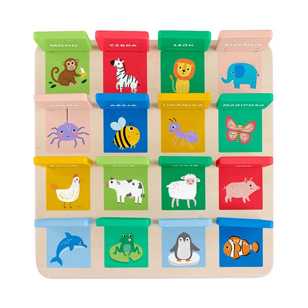 Fisher-Price adivina los animalitos de madera