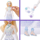 muñeca reveal elsa sorpresa vestido jjy36 disney frozen