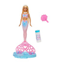 muñeca sirena con burbujas fantasía jlw56 barbie