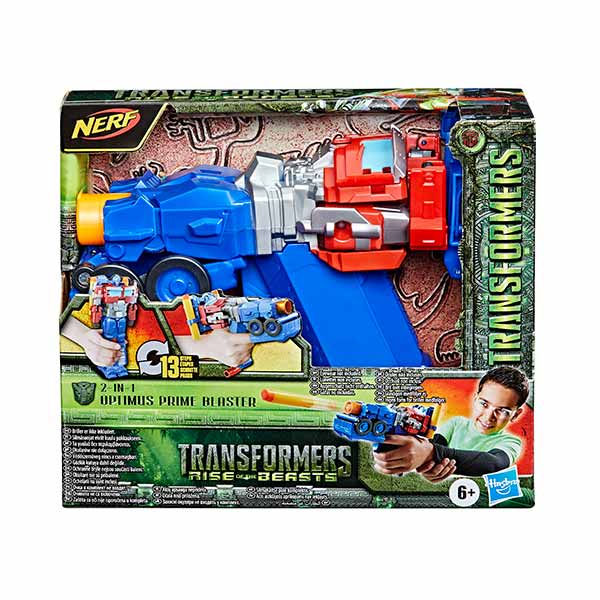 Transformers lanzador 2en1 el despestar de la bestia - Optimus Prime