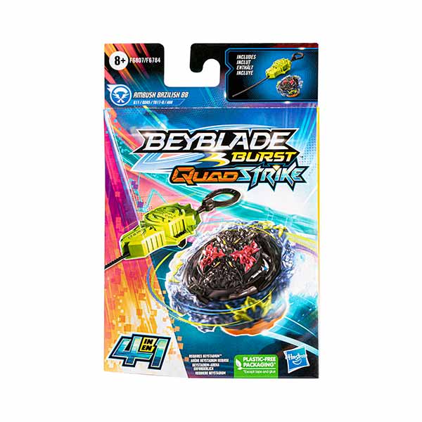 Bey Blade burst kit inicial QuadStrike